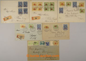 237612 - 1920-1921 comp. 6 pcs of mainly philatelically influenced le