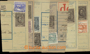 23764 - 1920 6 pcs of cuts post. dispatch-notes with 1000h, Pof.142,