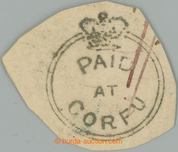 237674 - 1844 BRITISH OCCUPATION / SG.CC2 - frankotype PAID AT CORFU,