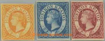 237677 - 1859 BRITISH OCCUPATION / SG.1-3, Victoria 1/2P-2P; very fin