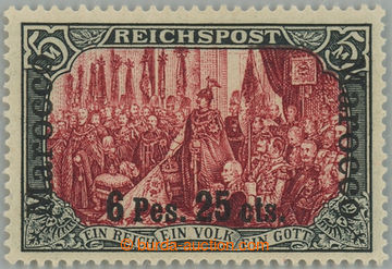 237751 - 1900 Mi.19I/III, REICHSPOST 6Pes. 25Cts. / 5RM; bezvadný ku