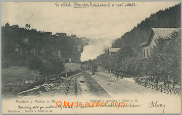 237785 - 1905 POLICE N. M. / Railway Station with tunnel in/at Polici