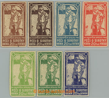237881 - 1925 MUCHA Alfons, 20h hinge / label for the benefit of club