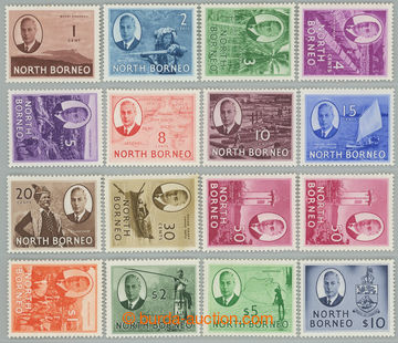 237997 - 1950-1952 SG.356-370, Jiří VI. - Motivy 1c - $10, kompletn