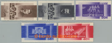 238018 - 1933 Mi.457-461, Bakuští komisaři 4k - 40k; kompletní s�