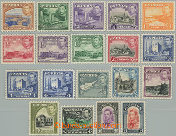 238063 - 1938-1951 SG.151-163, George VI. - Motives ¼P - £1; comple