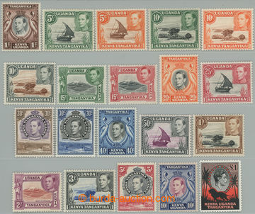 238071 - 1938-1954 SG.131-150, Jiří VI. - Motivy 1C- £1; kompletn�