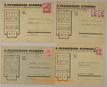 238157 - 1946-1947 Mng.P27, sestava 4ks firemních identifikačních 