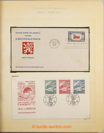 238186 - 1947-1968 [SBÍRKY]  rozpracovaná nekompletní sbírka cca 