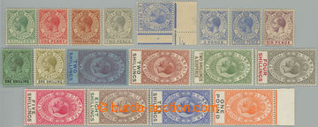 238231 - 1921-1930 SG.89-107, 109, kompletní série Jiří V. 1/2P-8