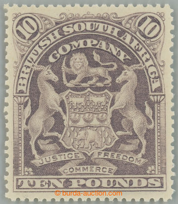 238540 - 1901 SG.93, Znak £10 fialová; bezvadný kus, jako vždy be