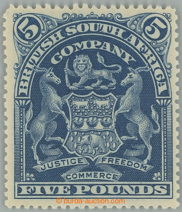 238542 - 1901 SG.92, Znak £5 tmavě modrá; bezvadný kus, jako vžd
