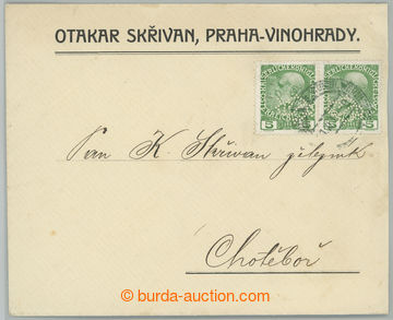 238625 - 1913? Mng.O18, identification entire, commercial envelope fr