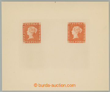 238779 - 1912 REPRINT 1912/ SG.1, 2, 1P oranžovo červená POST OFFI