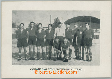238815 - 1939 FOTBAL / SLOVENSKO  slovenské národní mužstvo v kop