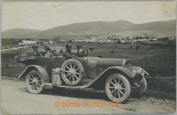 238826 - 1910? AUTOMOBILISMUS / fotopohled vojenského automobilu s p