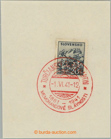 238857 - 1941 PR44, TURČIANSKY SVÄTÝ MARTIN/ 1861-1941 MEMORANDOV