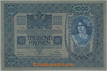 239006 - 1902 Ba.RU11, 1000 Koruna 1902, background print grey-green,