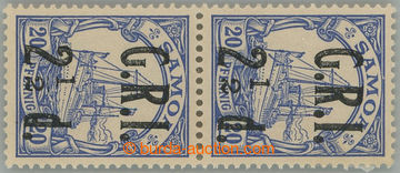 239110 - 1914 SG.104, 104a, Brit. occupation, pair of German Emperor