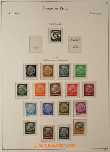 239215 - 1933-1945 [SBÍRKY]  malá  rozpracovaná sbírka ve šroubo