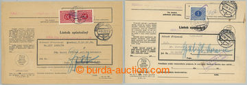 239338 - 1939 POSTAGE-DUE / comp. 2 pcs of whole court summons with r