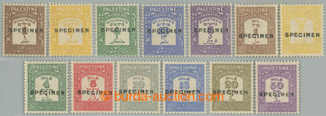 239369 - 1924-1928 SG.D6s-D20s, 2 různé kompletní série doplatní