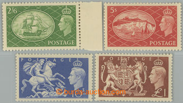 239408 - 1951 SG.509-512, Jiří VI. - Motiv 2Sh6P -£1; kompletní s