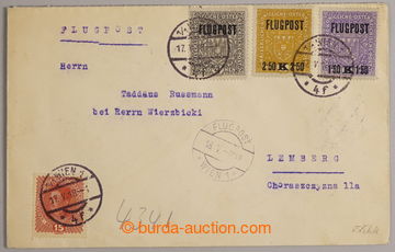 239443 - 1918 WIEN - LEMBERG, airmail letter sent from Vienna to Lviv
