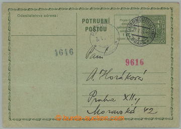 239471 - 1939 CPO2, čs. předběžná dopisnice pro potrubní poštu