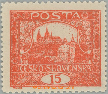 239526 -  Pof.7G, 15h bricky red with line perforation 11½ : 13¾; m