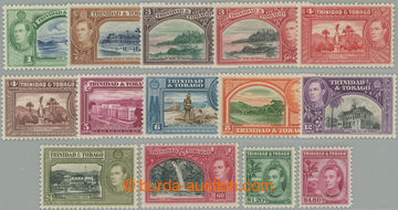 239545 - 1938-1944 SG.246-256, Jiří VI. - Motivy; kompletní série
