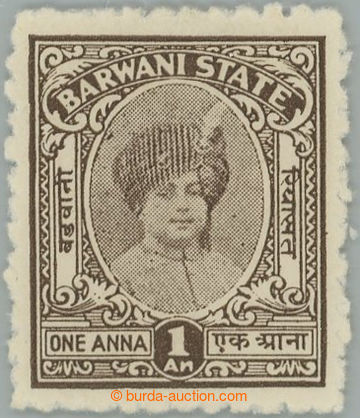 239556 - 1938 SG.43, Rana Devi Singh 1A brown; very fine, c.v.. £60