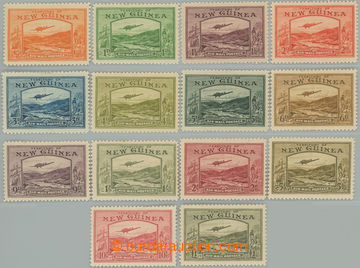 239634 - 1939 SG.212-225, Letadlo ½d - 5Sh; levné 1, 3 a 9d nepatrn