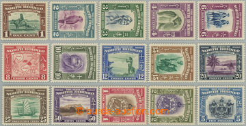 239637 - 1939 SG.303-317, Motives 1c - $5; complete set, VF, c.v.. £