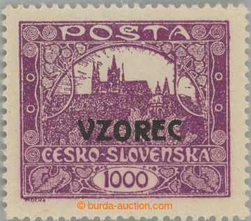 239675 -  Pof.26Avz, 1000h violet with comb perforation 13¾ : 13½ w