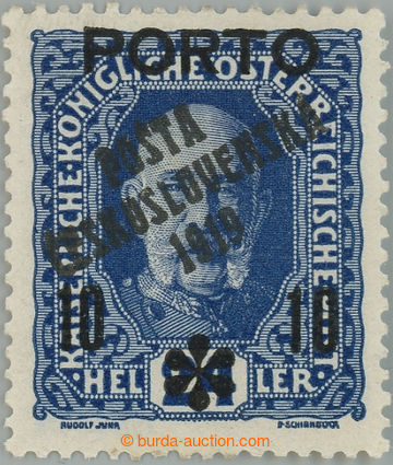 239720 -  Pof.85, overprint PORTO 10/24h blue, overprint type I.; hin