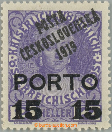 239724 -  Pof.84, overprint PORTO 15/2h violet, overprint type II.; l