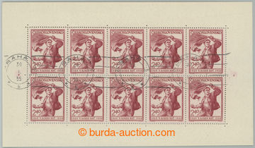 239943 - 1954 Pof.PL771, 25. výročí 5. sjezdu KSČ, válečkové S