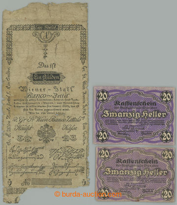 240008 - 1800, 1920 Pi.A29, 1 Gulden 1. 1. 1800, silně oběhový + k