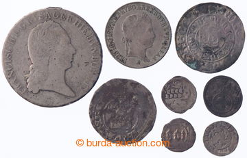 240010 - 1378-1843 SESTAVA / 8ks Ag mincí: Václav IV. - pražský g