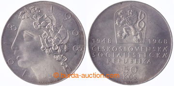 240012 - 1968 CZECHOSLOVAKIA 1945-92 / 50 Crown 1968 - 50. anniv of C