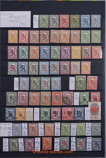 240418 - 1917-2001 [SBÍRKY]  generální sbírka v zaplněném albu 
