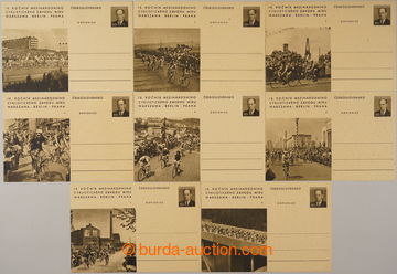 240497 - 1956 CDV127/1-8, Peace Race, complete set of 8 pcs of pictur