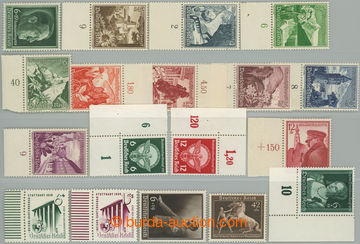 240509 - 1938-1939 sestava vybraných zn. a sérií z uvedeného obdo