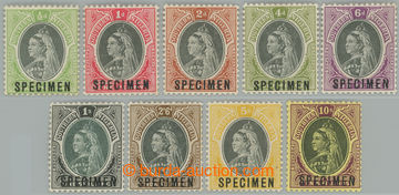 240562 - 1901 SG.1s-9s, Viktorie ½P - 10Sh; kompletní série SPECIM