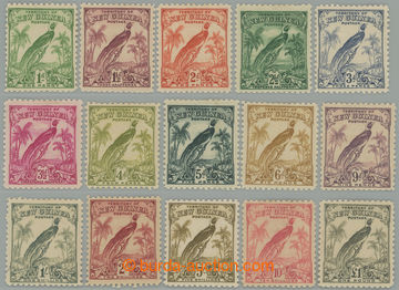 240577 - 1932 SG.177-189, Rajka 1P - £2; oblíbená série, bezvadn