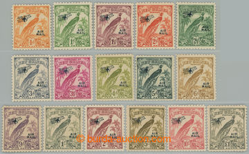 240579 - 1930 SG.190-203, Rajka ½P - £1; oblíbená série s leteck