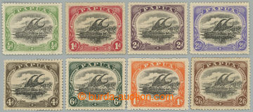 240603 - 1910 SG.75-82, Lakatoi ½P-2Sh6P; kompletní série, kat. £
