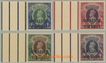 240606 - 1938 SG.114-117, Jiří VI., koncové hodnoty s meziarším 