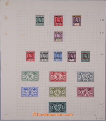 240615 - 1900-1957 [SBÍRKY]  malá sbírka na 5 listech, různé sé